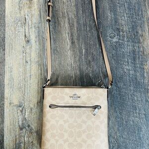 Coach Tan Crossbody Bag